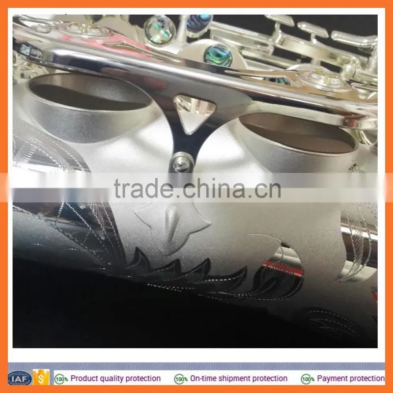 silver saxophone professional tenor saxophone roll tone hole tenor saxophone double arms tenor saxophone