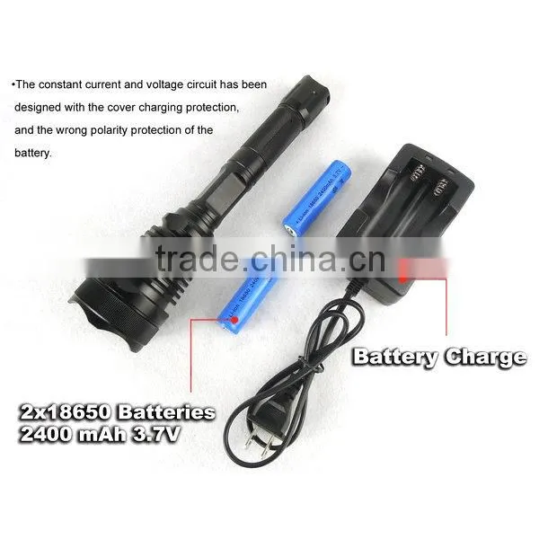 CREE Police Led Torch Light with Rechargeable Battery