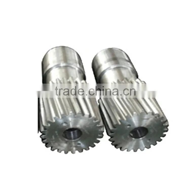 Precision steel fiber helical shafts