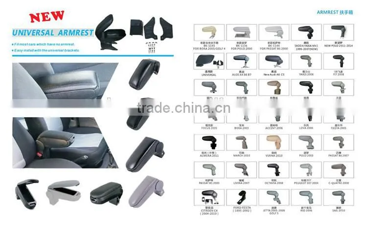 Large volume car center console box , armrest , arm rest for CITROEN.C4 05