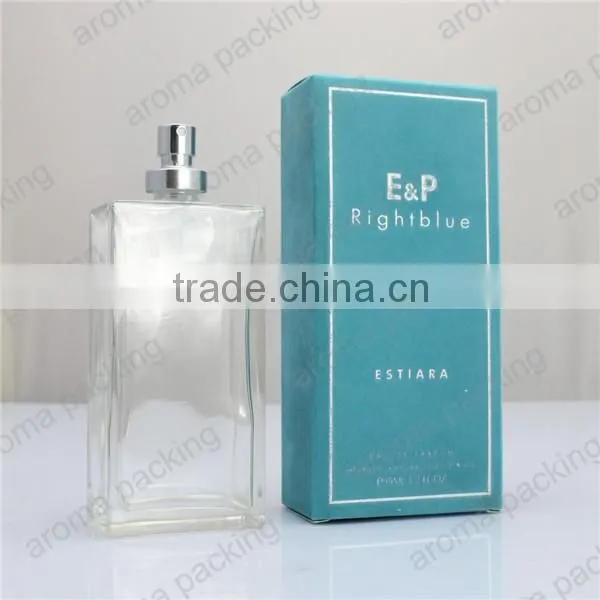 customer luxury design perfume box, paper box packing for perfume