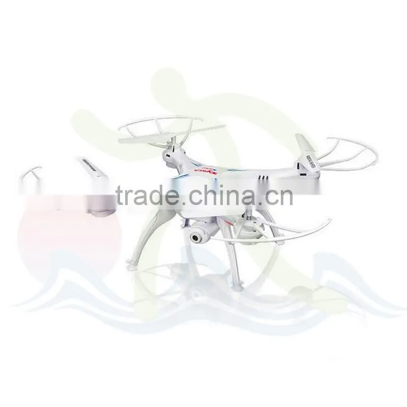 X5SW Explorers2 2.4G 4CH 6-Axis Gyro RC Headless Quadcopter Syma with 0.3MP Wifi Camera from shenzhen factory BLACK