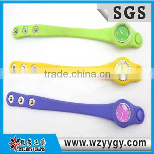 Fashion slap silicone watch for kids