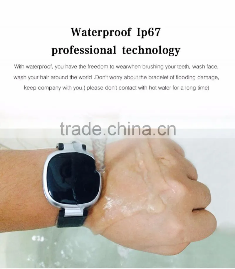 sport Waterproof Smart Wristband E08 Smart band Heart rate monitor Mp3 player Fitness Bracelet for OS Android