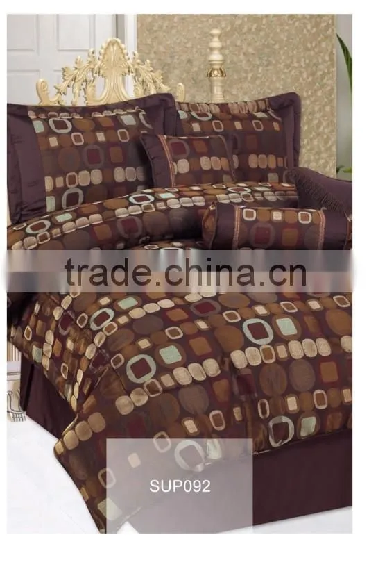 7PCS JACQUARD COMFORTER SET WITH NEW DESIGN