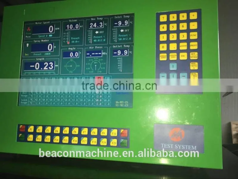 2016 The lowest price of BCS619 diesel fuel injection pump test bench with monitor computer
