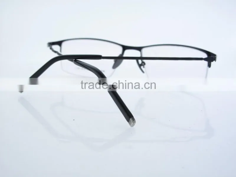 2016 New stylish women spectacle frame half rimless 8912