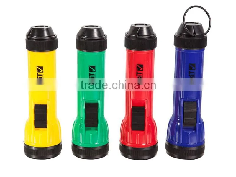 High power 1W F8 led plastic torch flashlight