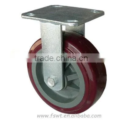 Heavy Duty PCV Plastic Single Caster Wheel