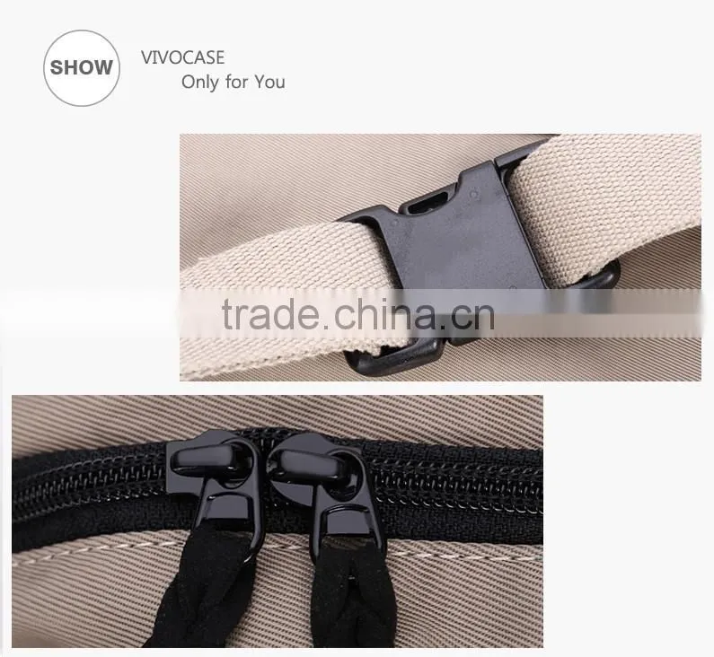 Wholesale big capacity three pockets multi-funtional sport waist bag