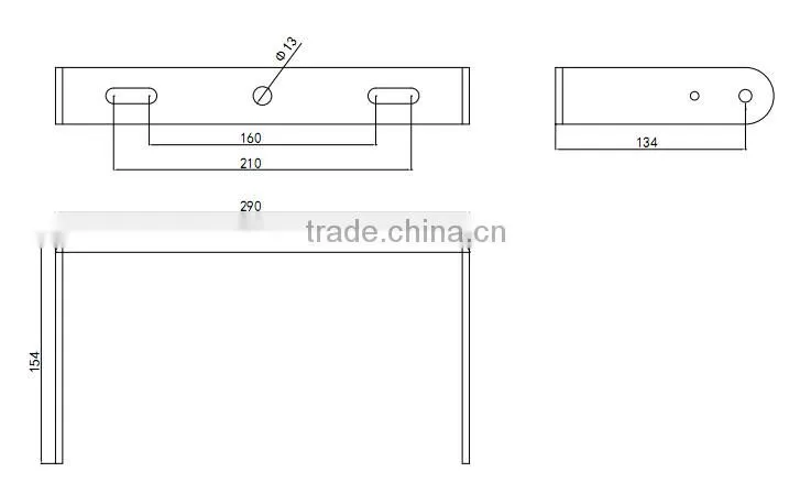 2015 Top Quality Commercial Outdoor Led High Bay Lighting 200W LED Industrial
