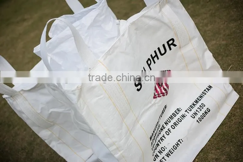pp jumbo bag/pp big bag/ton bag for sand, building material, chemical, fertilizer, flour , sugar