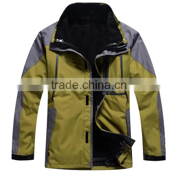 High quality softshell custom windbreaker jacket with hood