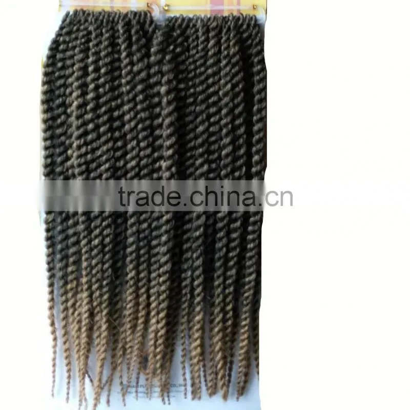 20"Long Twisted dread Locks Braided Synthetic Hair braided wig