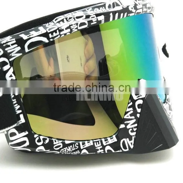 Motocross motorcycle goggle helmet goggles muti color lens