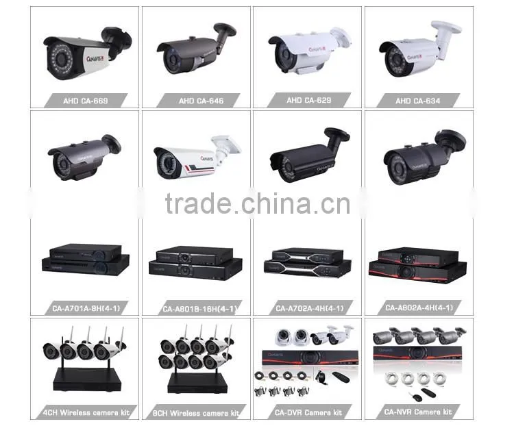 1.3mp cctv security system indoor camera 960P plastic dome