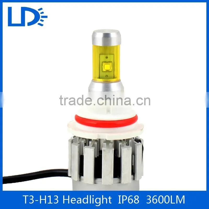 Best Saller T3 H1 H3 H4 H8 H11 9004/9007 9005 9006 Auto Headlight