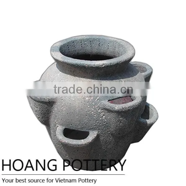 Head Oldstone Statue Decor _ Pottery Statue