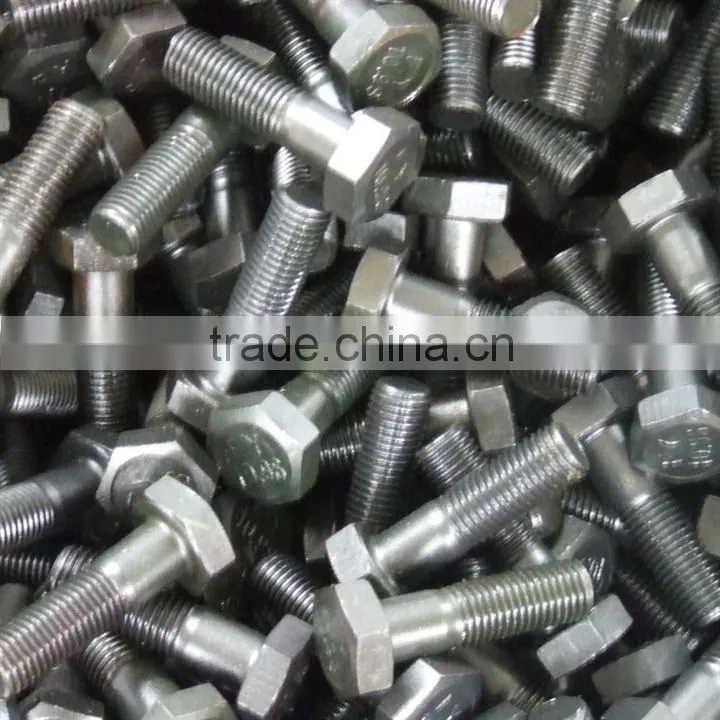 hot sale china made high strength stainless steel hex bolts& nuts&screws