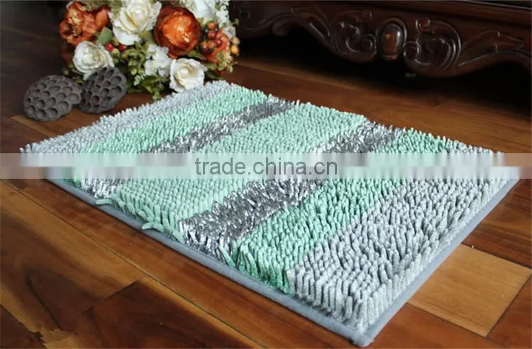 tufted chenille noodle mat floor mat