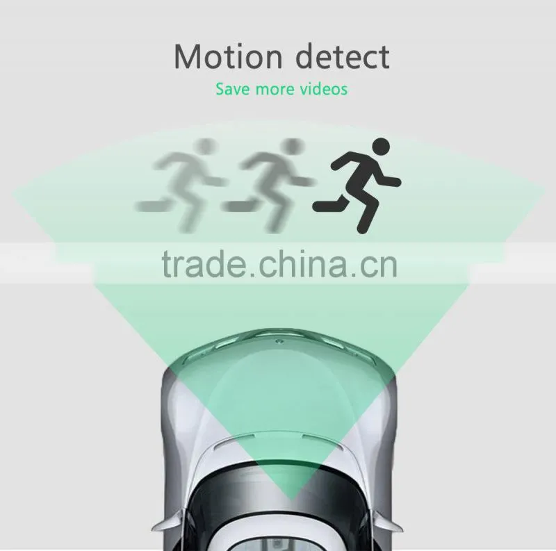 HD Car Dashboard Camera Car Accident DVR with LCD and 140 degree wide angle lense IR NIght Vision