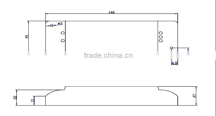 OEM dimmable led power supply 12v 12 watt transformer with CE ETL FCC approval