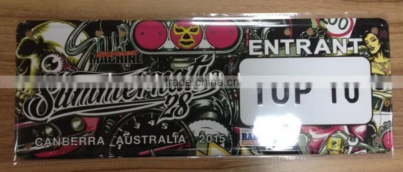 personalized decorative Australia car license plate