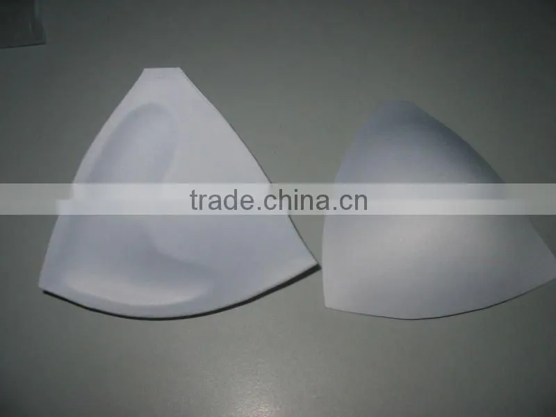 Triangle molded fom swimwear bra cup factory 1024