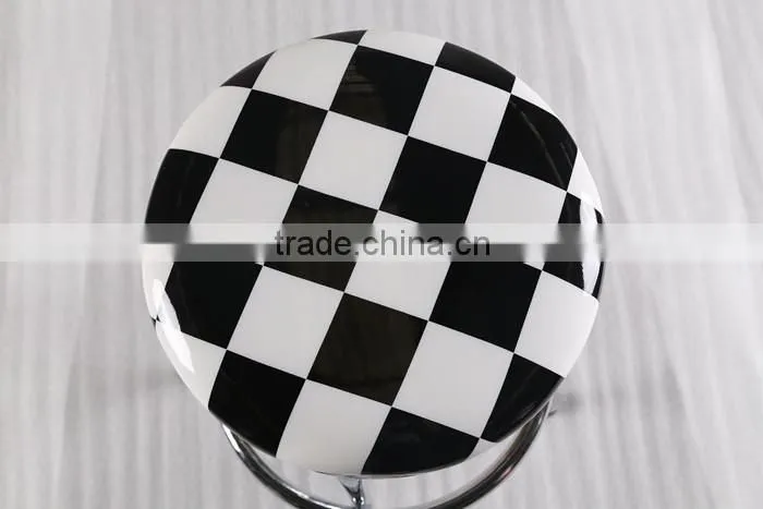 Wholesale cheap used metal printed bar stool KP-BS001