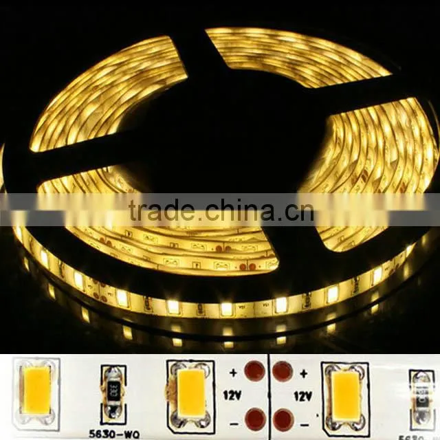 High lumen nonwaterproof 5630smd led strip
