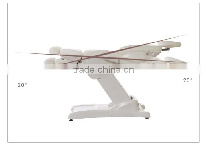 High quality salon furniture electric massage bed with 4 motors
