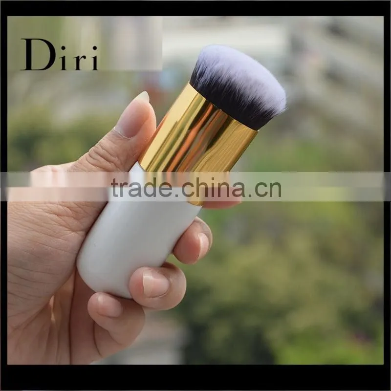 Flat hair makeup brush big kabuki brush amazon best sell powder makeup brush