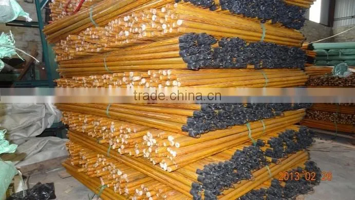 Wooden broom stick produce completely natural, no PVC coated origin of Vietnam