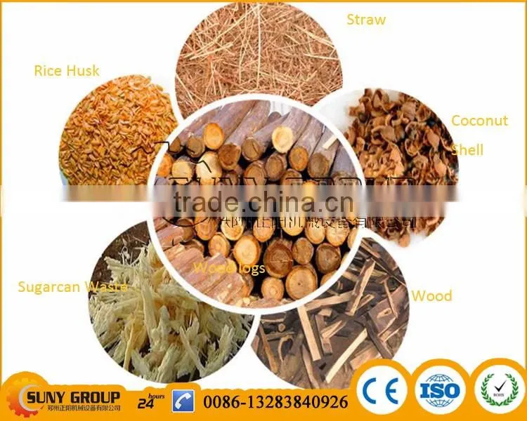 CE Approved Sugarcane Waste Charcoal Briquette Machine Bagasse Briquette Making Machine