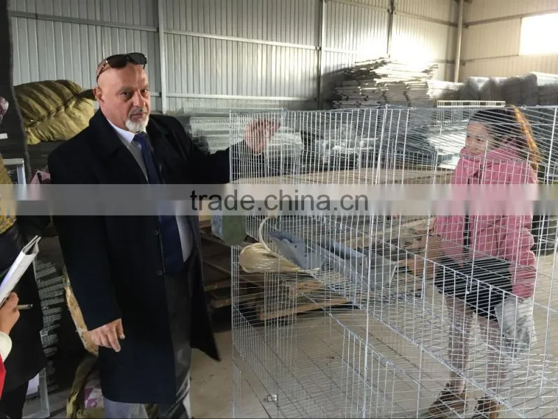 Top Promotion Double Rabbit Hutch For Sale