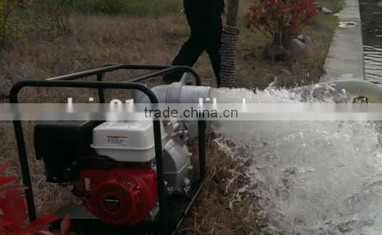 Guangzhou hotsale Honda 3'' high-pressure gasoline powered water pump 5.5hp pump water supply for agriculture