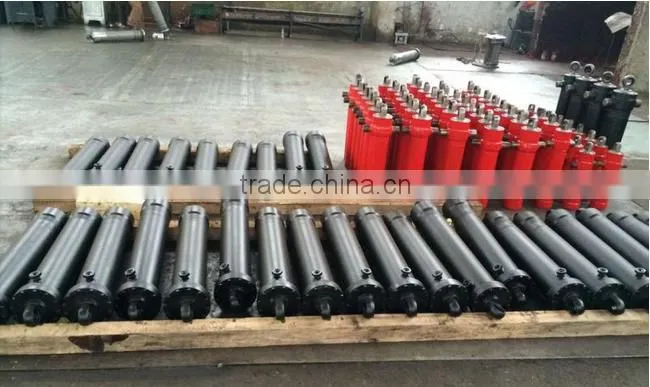 Hot selling Multiple stages single acting telescopic hydraulic cylinder