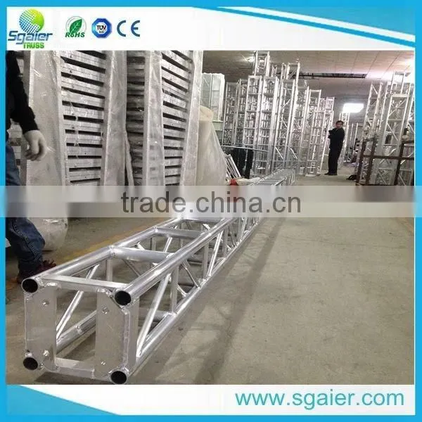 2017 cheap price 400 x 600mm bolt truss , square truss for car show booth