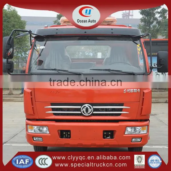 Dongfeng dlk flat wrecker truck 4X2 tow truck for sale