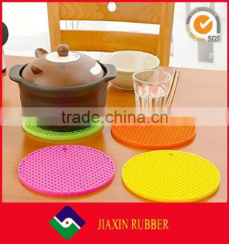 Wholesale non slip pot holders hot proof dining placemats disposable table placemats