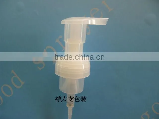 40mm plastic hand pump foam soap dispenser