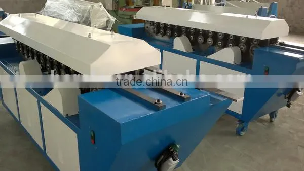 TDF-12 flange roll forming machine,duct production equipment,flange facing and rolling machine