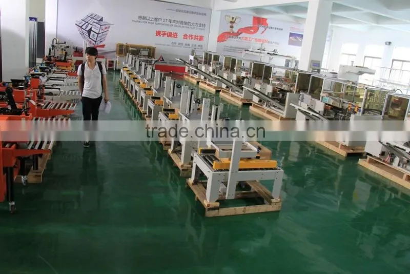 Good quality Automatic carton erector machine with siemens control system