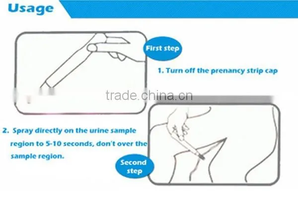 Home Testing Urine Pregnancy Test Strip