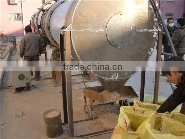 4 ton/hour Industrial Coco Peat Rotary Drum Dryer/Cire Fibre Drying Equipment for coconut shell machine