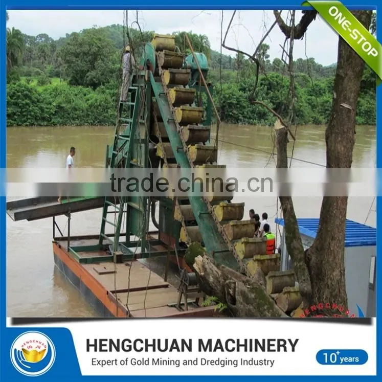 New product sand mining dredger boat With Bottom Price