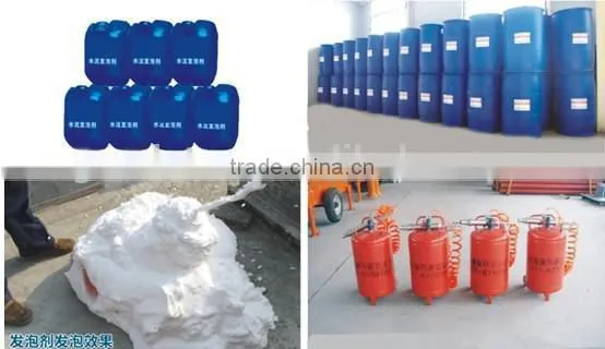 2016 new design foam concrete clc brick machine