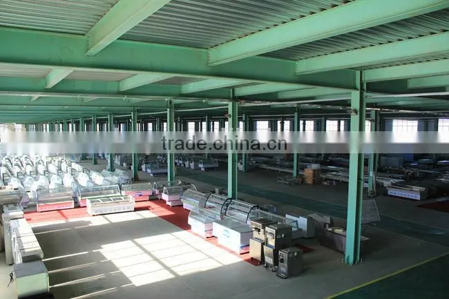 Direct glass supermarket cooling showcase for sale