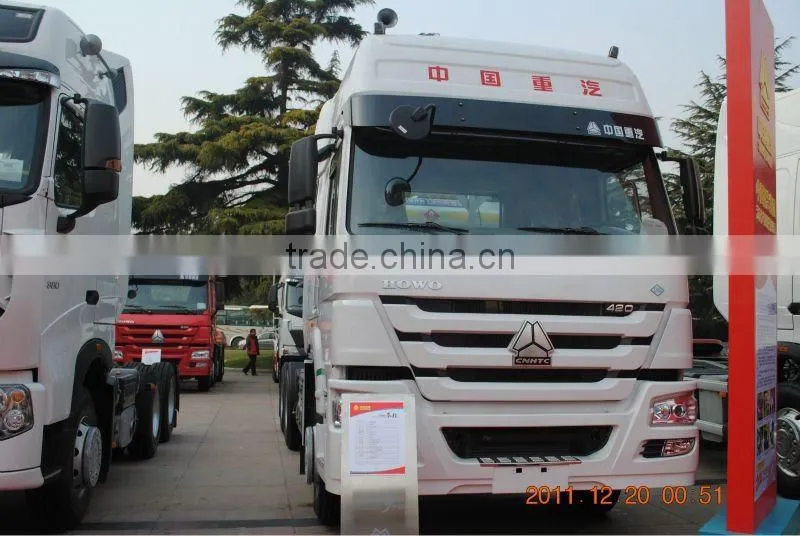 6x6 336HP Sinotruk Howo Tractor Truck