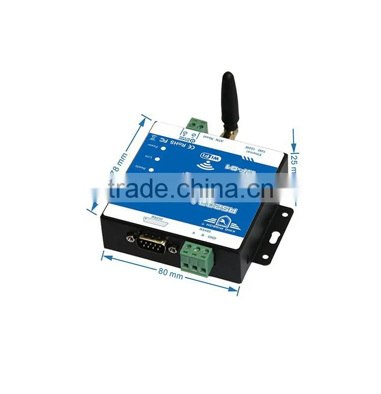 Serial wifi module wire Ethernet PCB antenna transparent transmission WF-01
